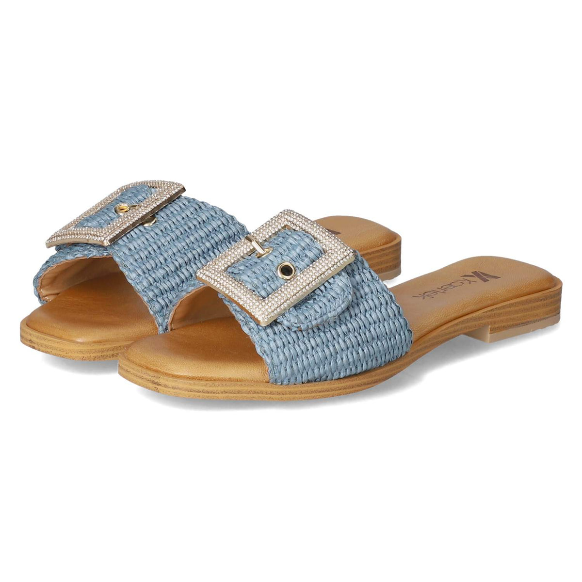 Pantoletten JEANS Blau