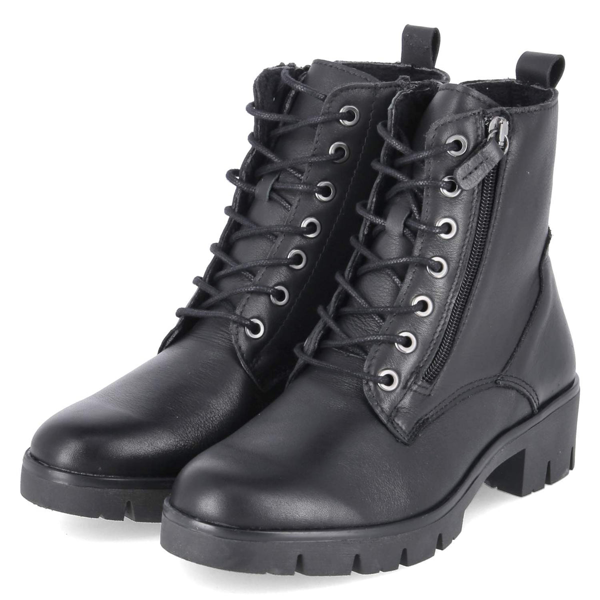 Schnürboots MOLLY 03 Schwarz