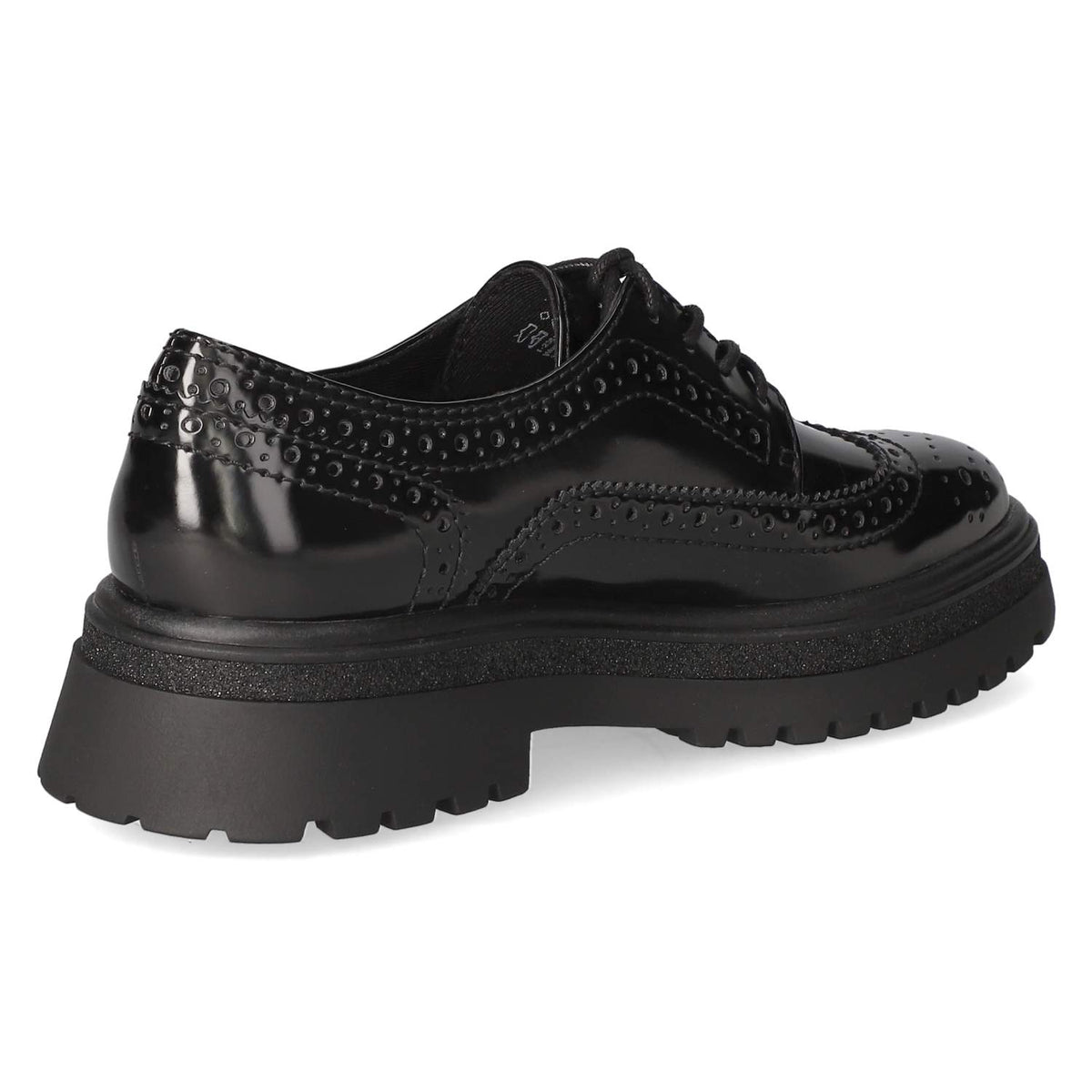 Schnürschuhe Schwarz