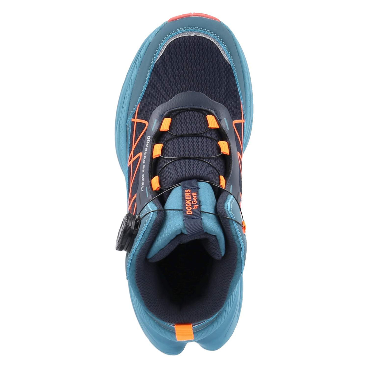 High Sneaker Türkis