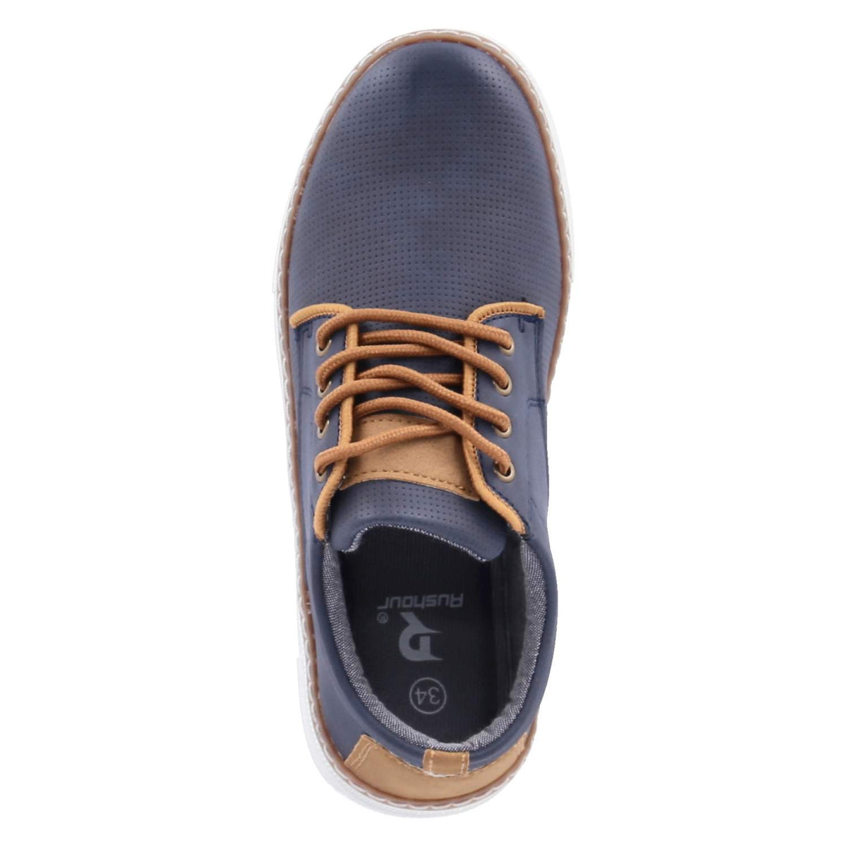 Schnürschuhe Blau