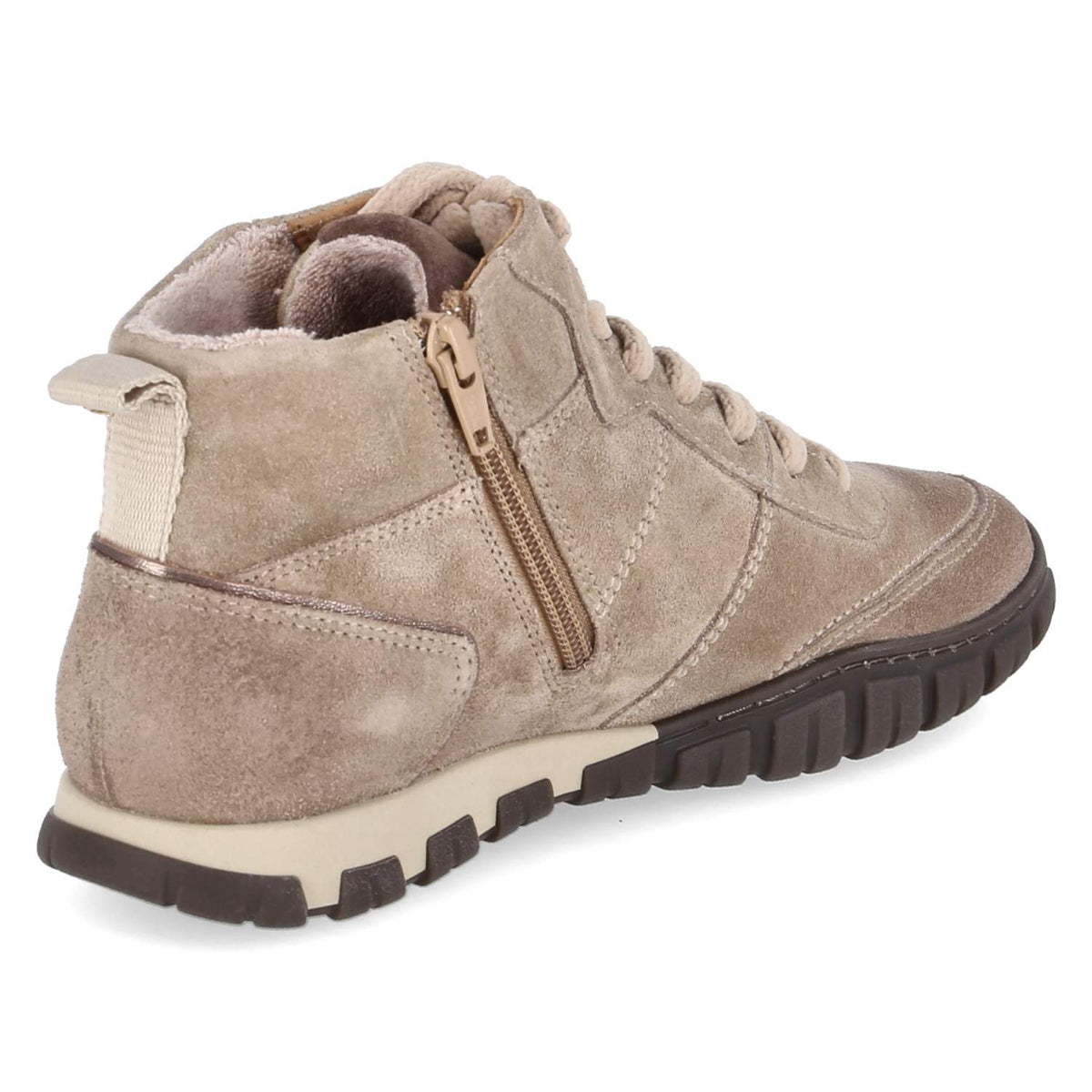Schnürboots Beige