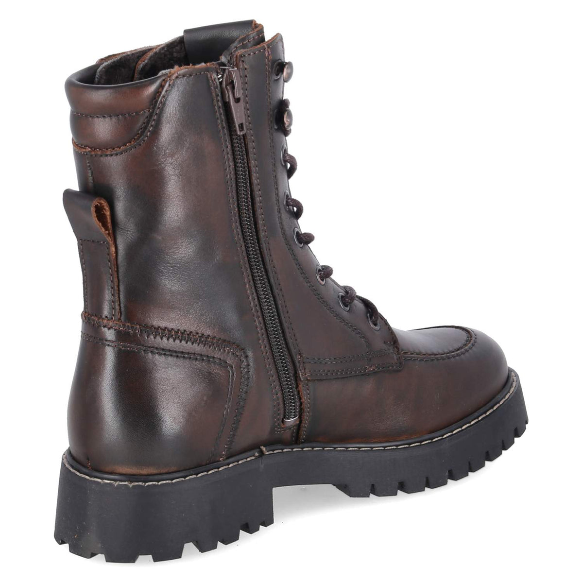 Schnürboots Braun