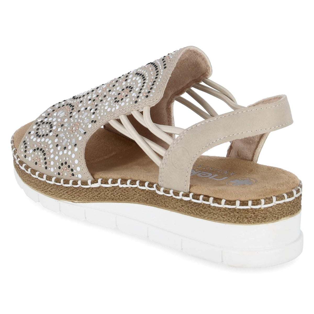 Sandalen Beige