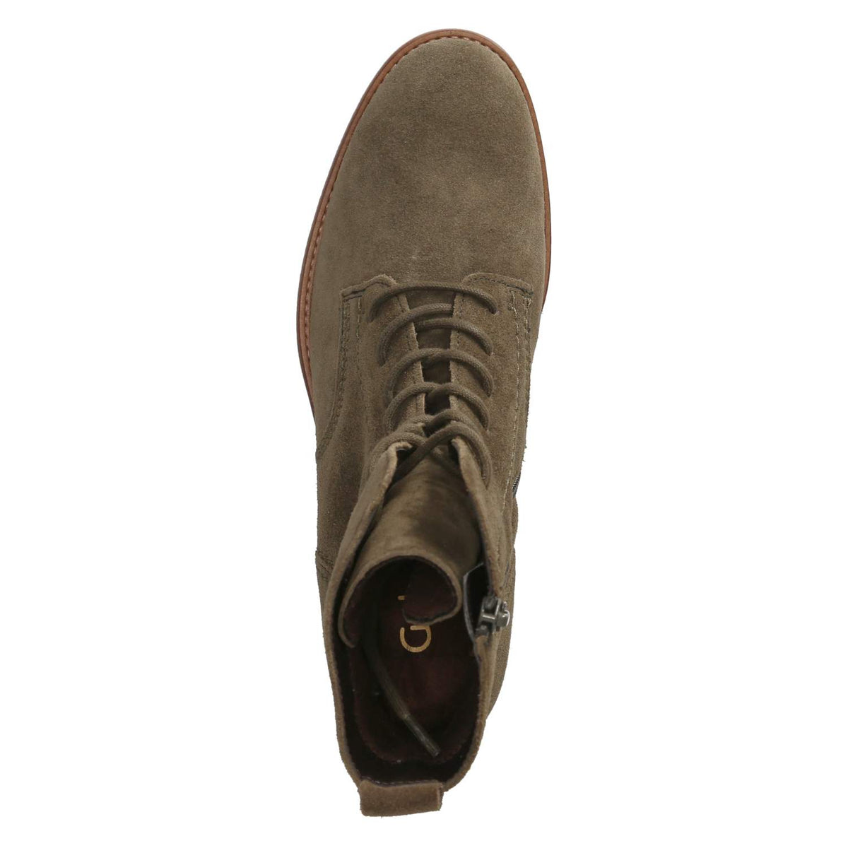 Schnürstiefeletten Grün