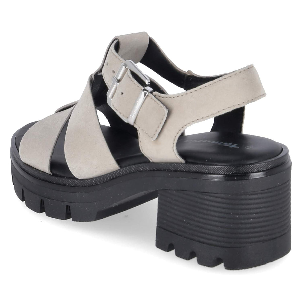 Sandaletten Taupe