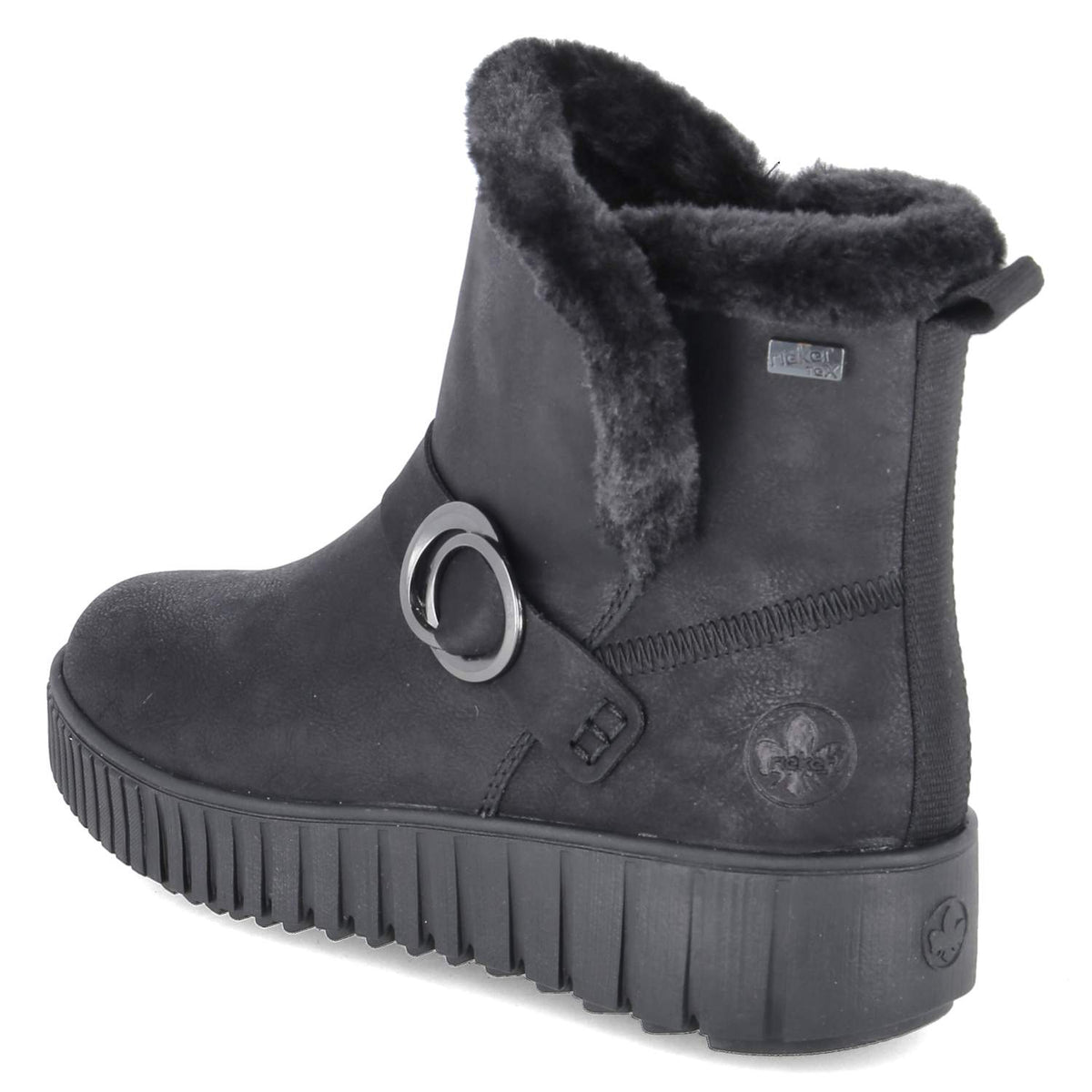 Winterstiefeletten Schwarz