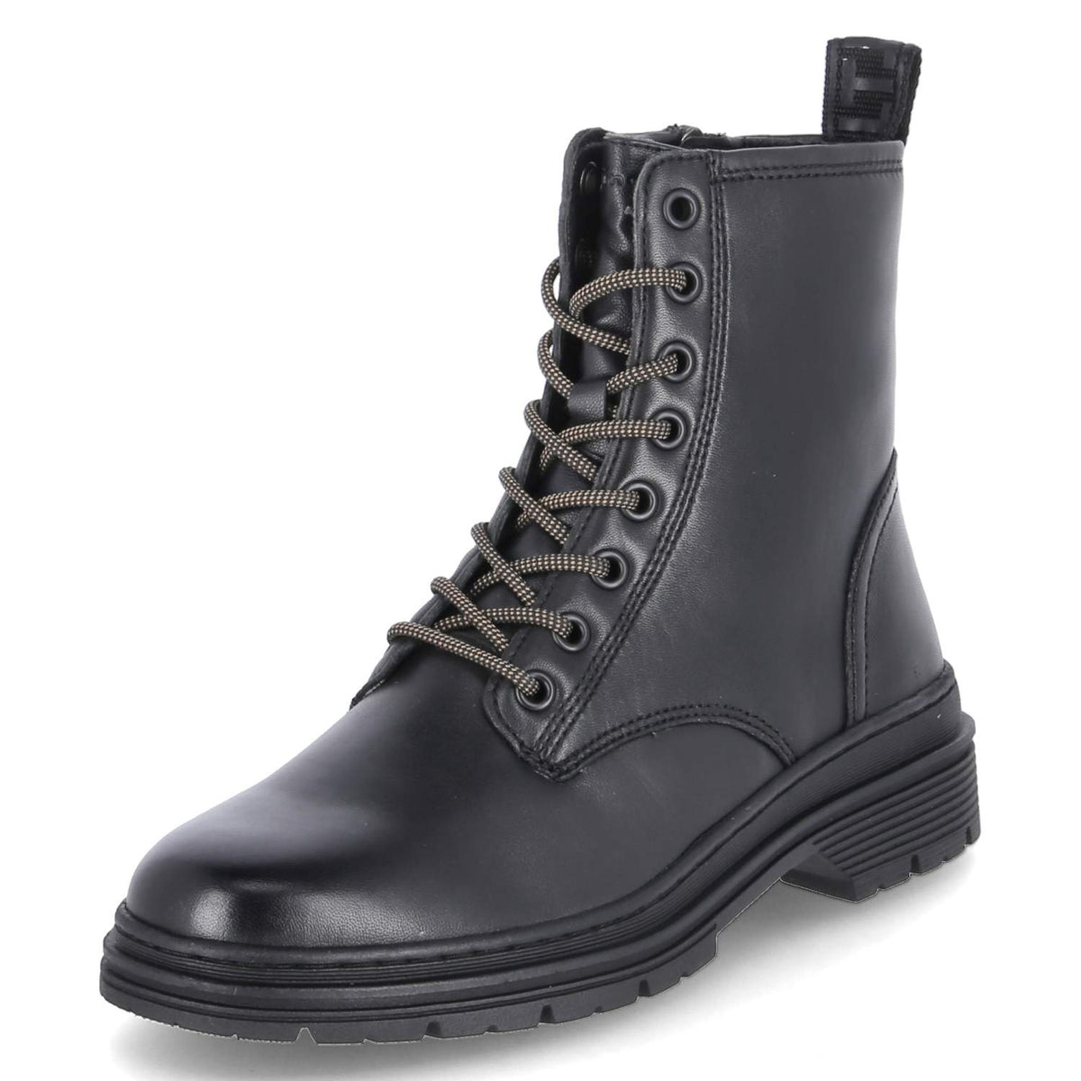 Schnürboots Schwarz