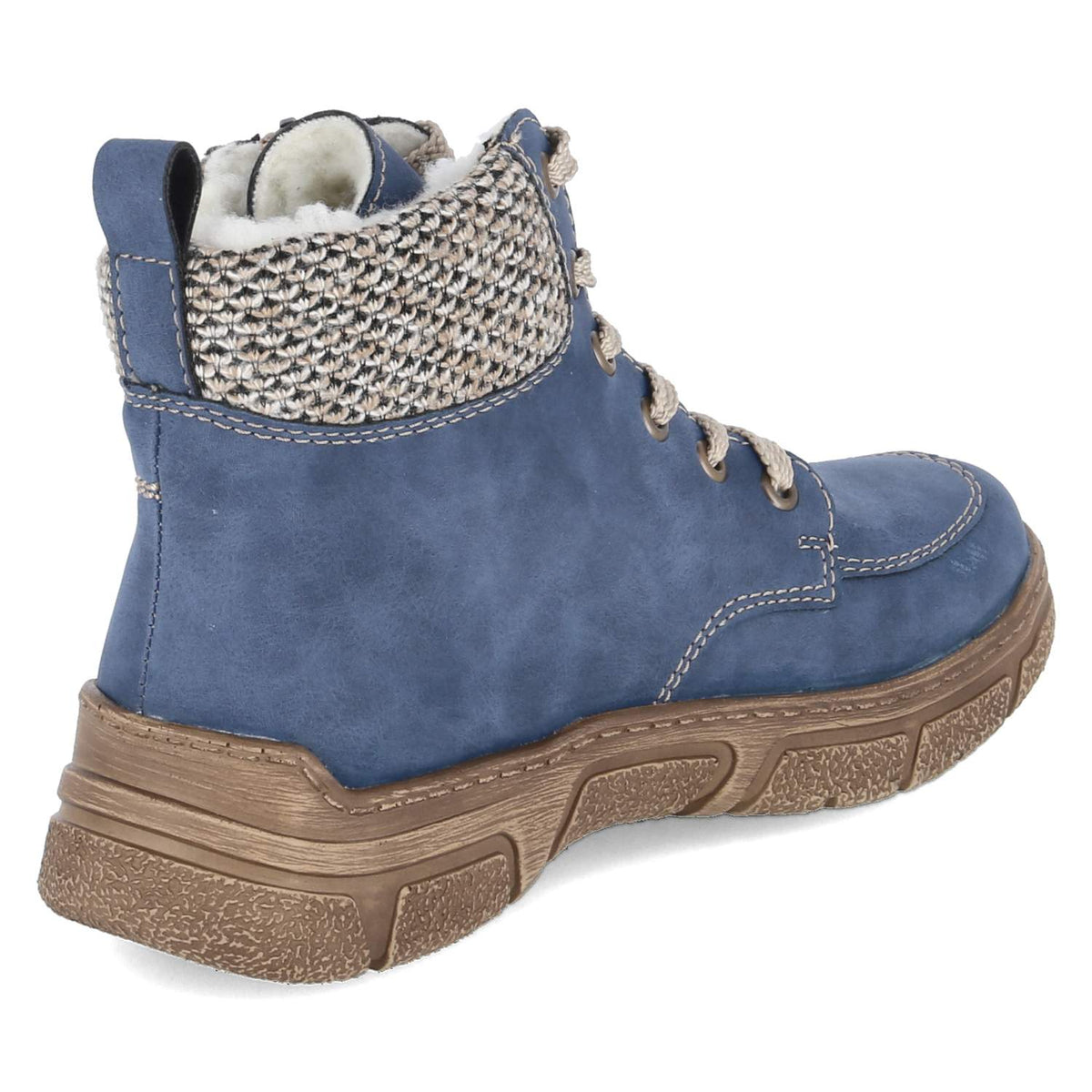 Schnürboots Blau