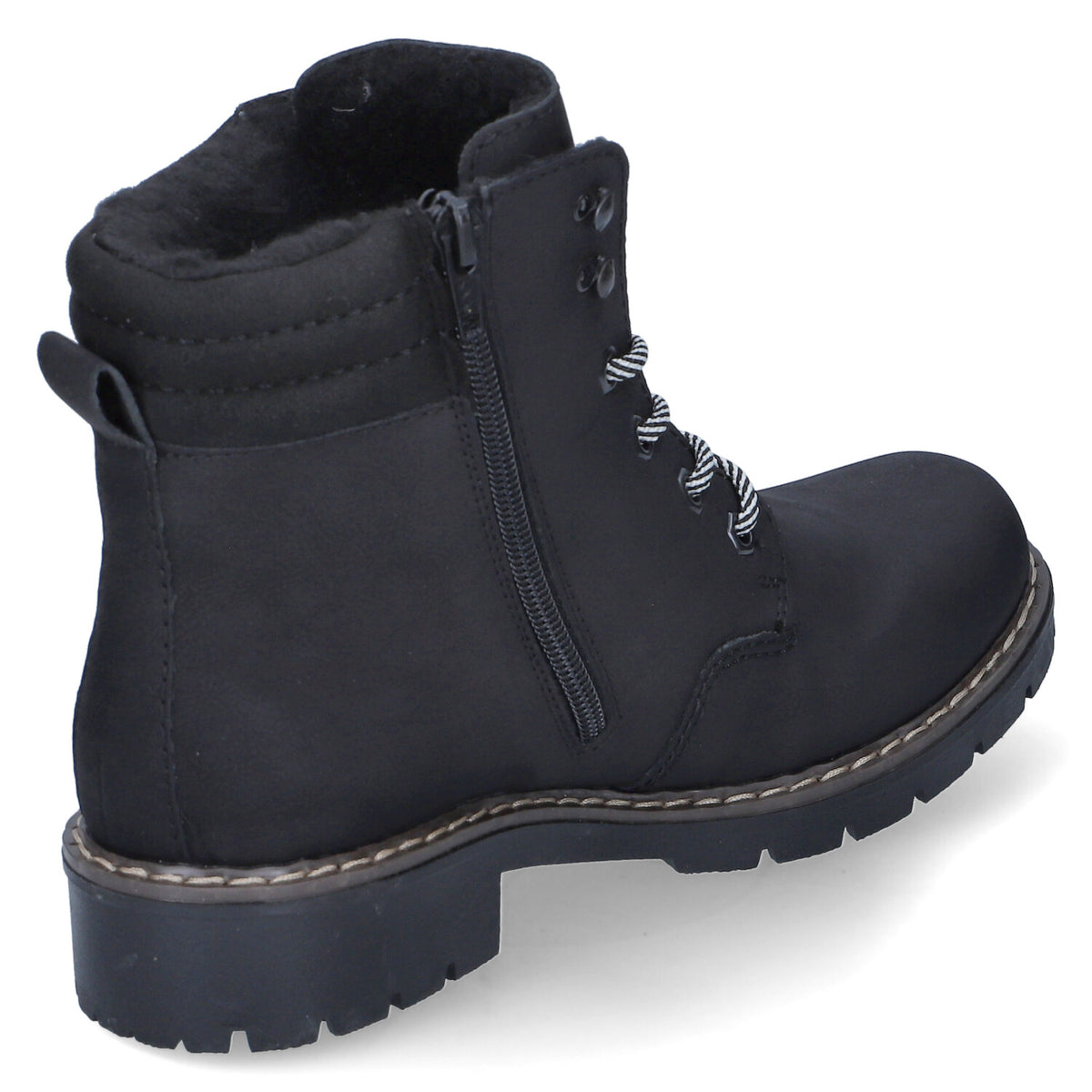 Winterstiefeletten Schwarz