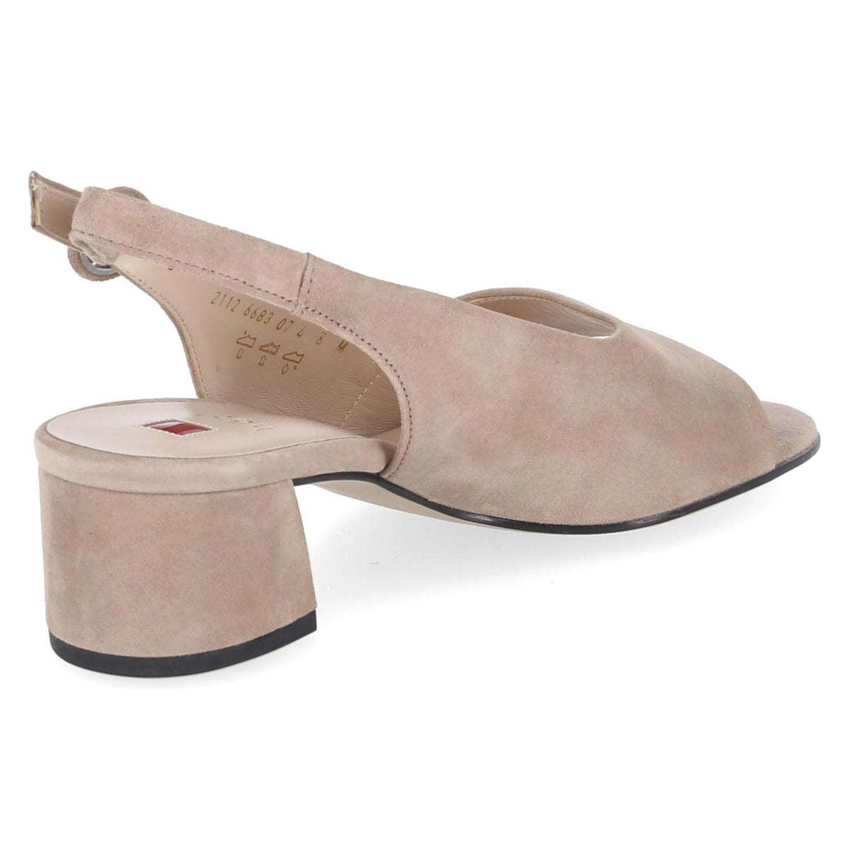 Slingsandaletten Taupe