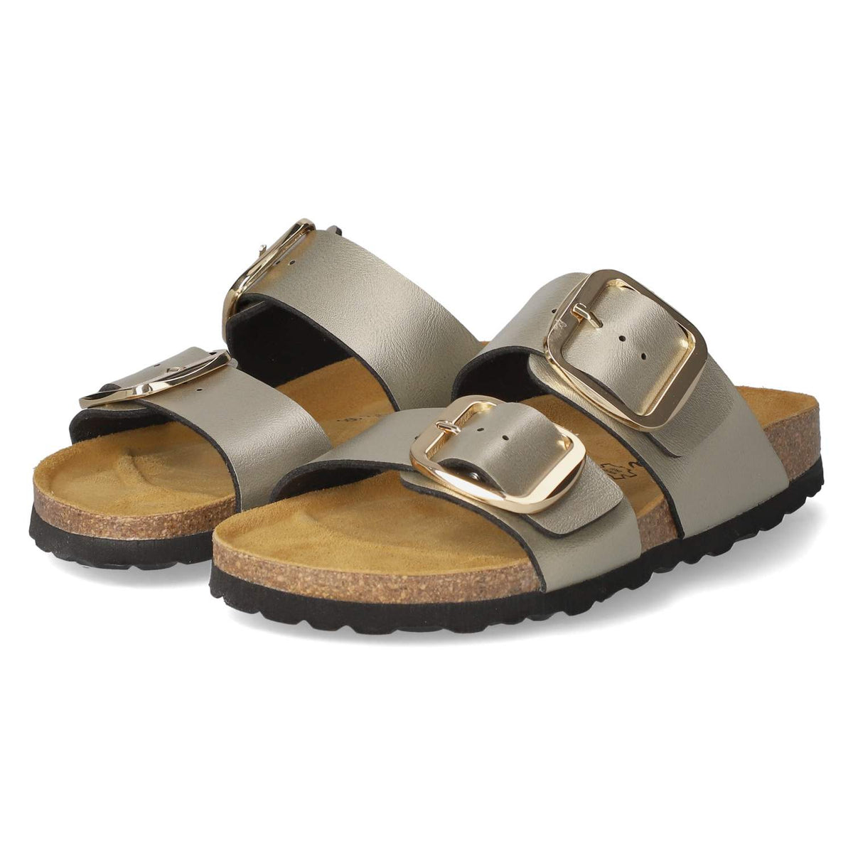 Pantoletten Gold