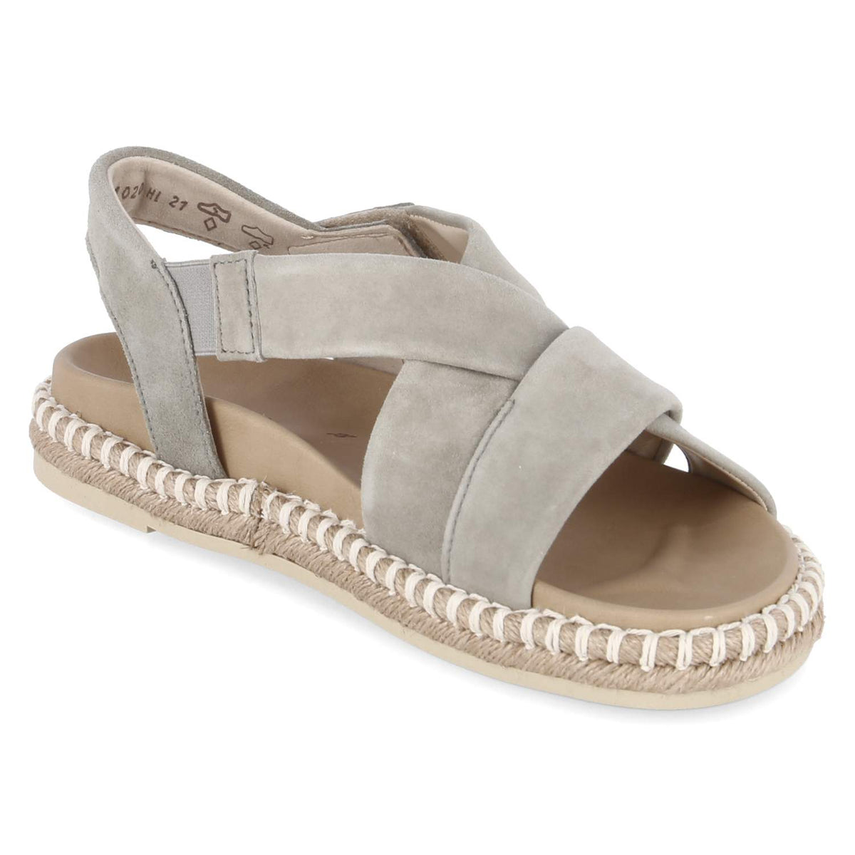 Espadrilles-Sandalen Grün