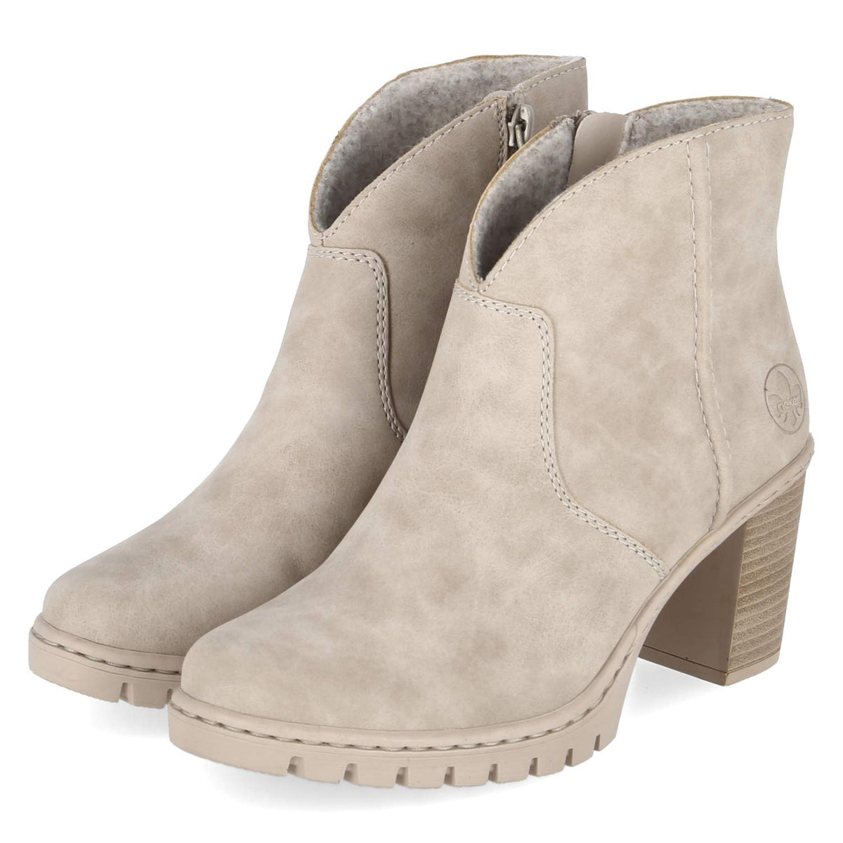 Ankle Boots Beige