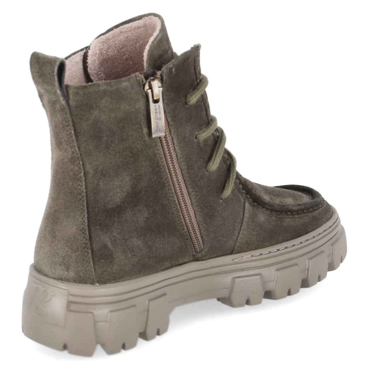Schnürboots Grün
