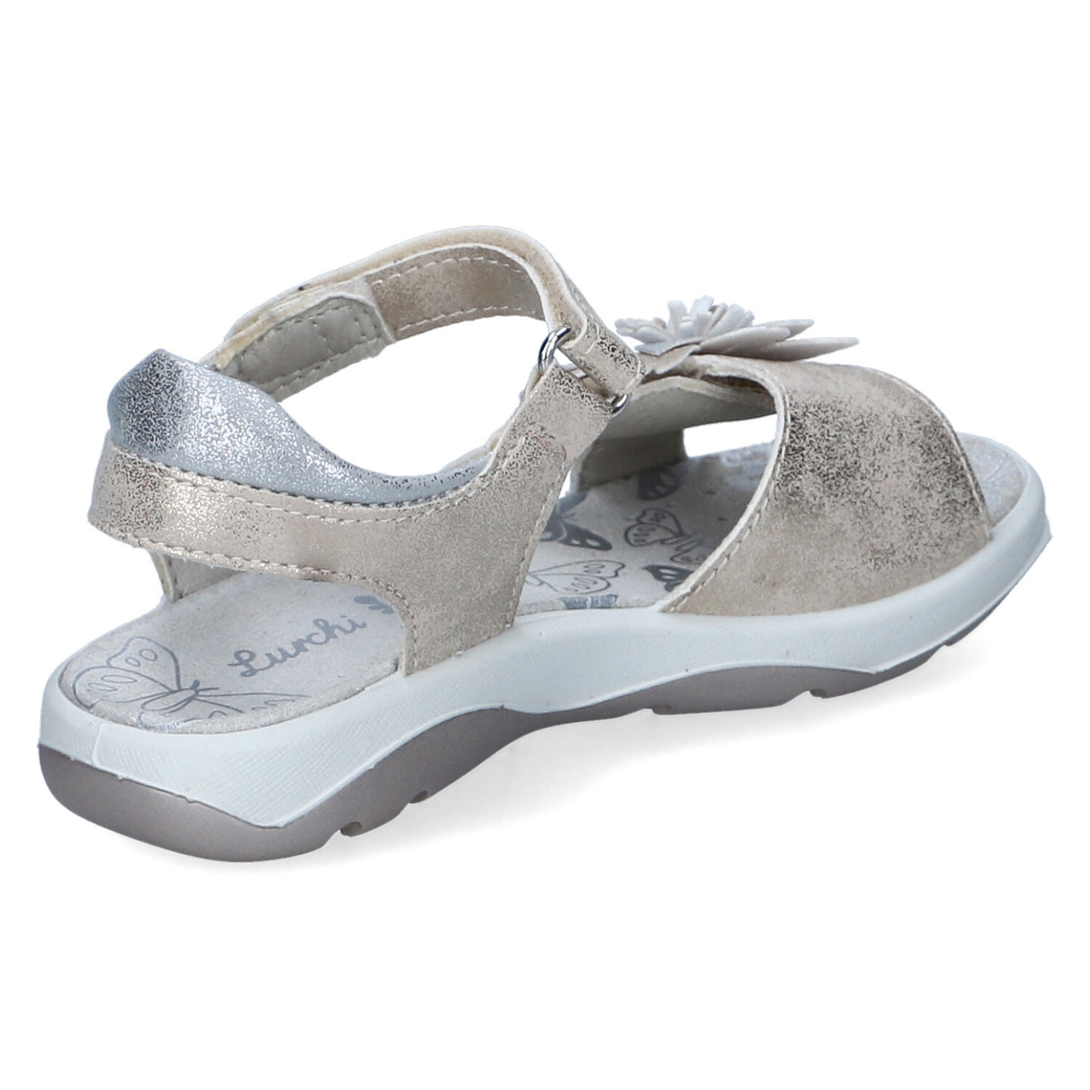 Sandalen FLORA Gold