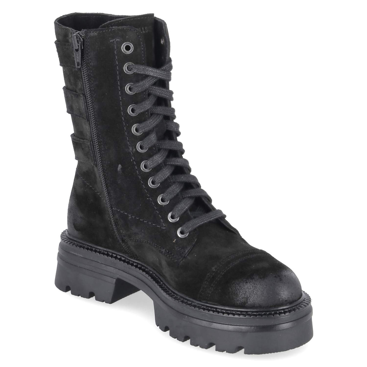 Biker Boots Schwarz