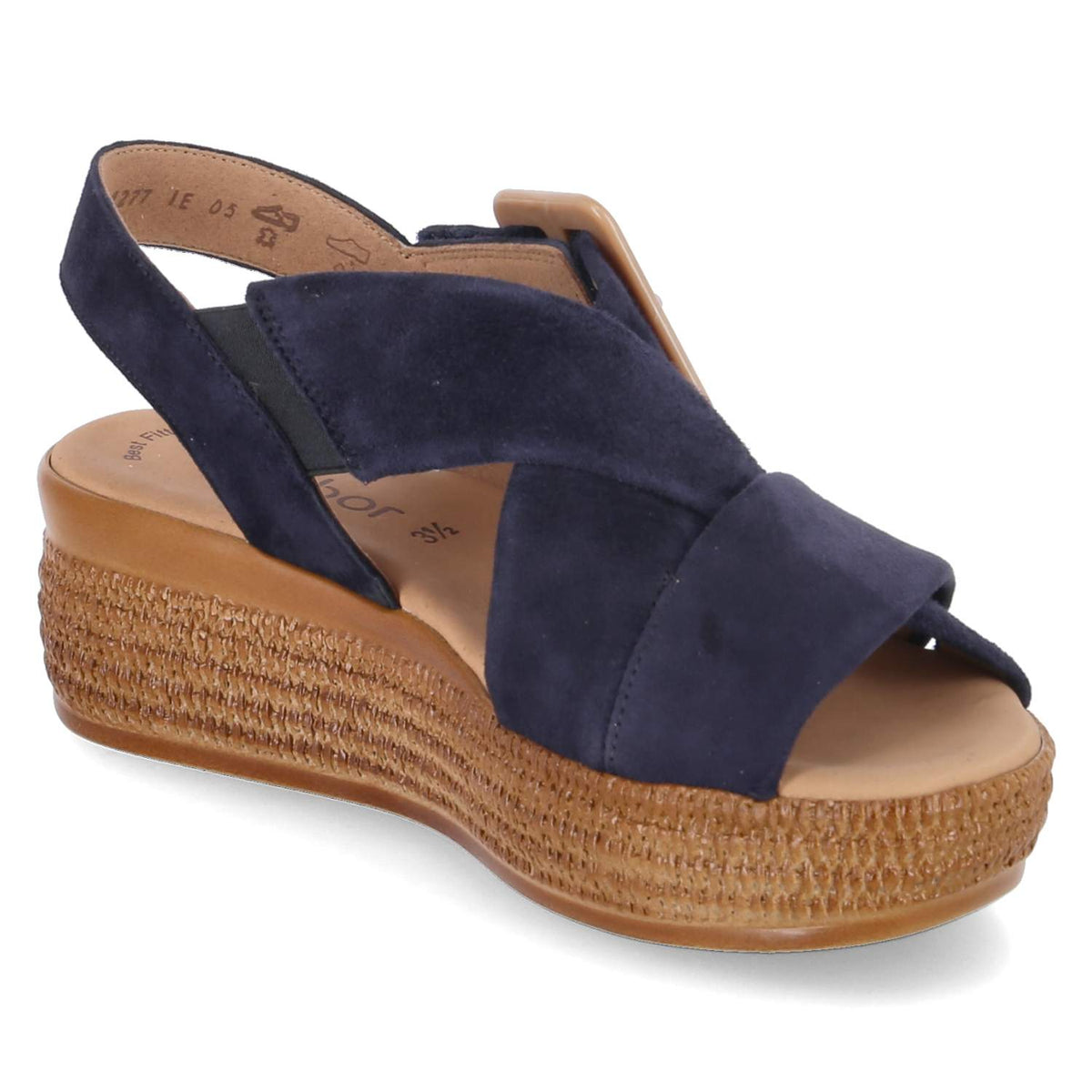 Plateausandaletten Blau