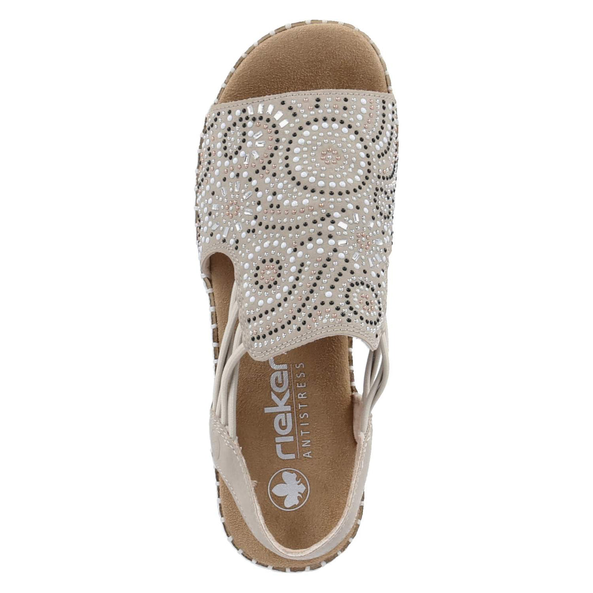 Sandalen Beige