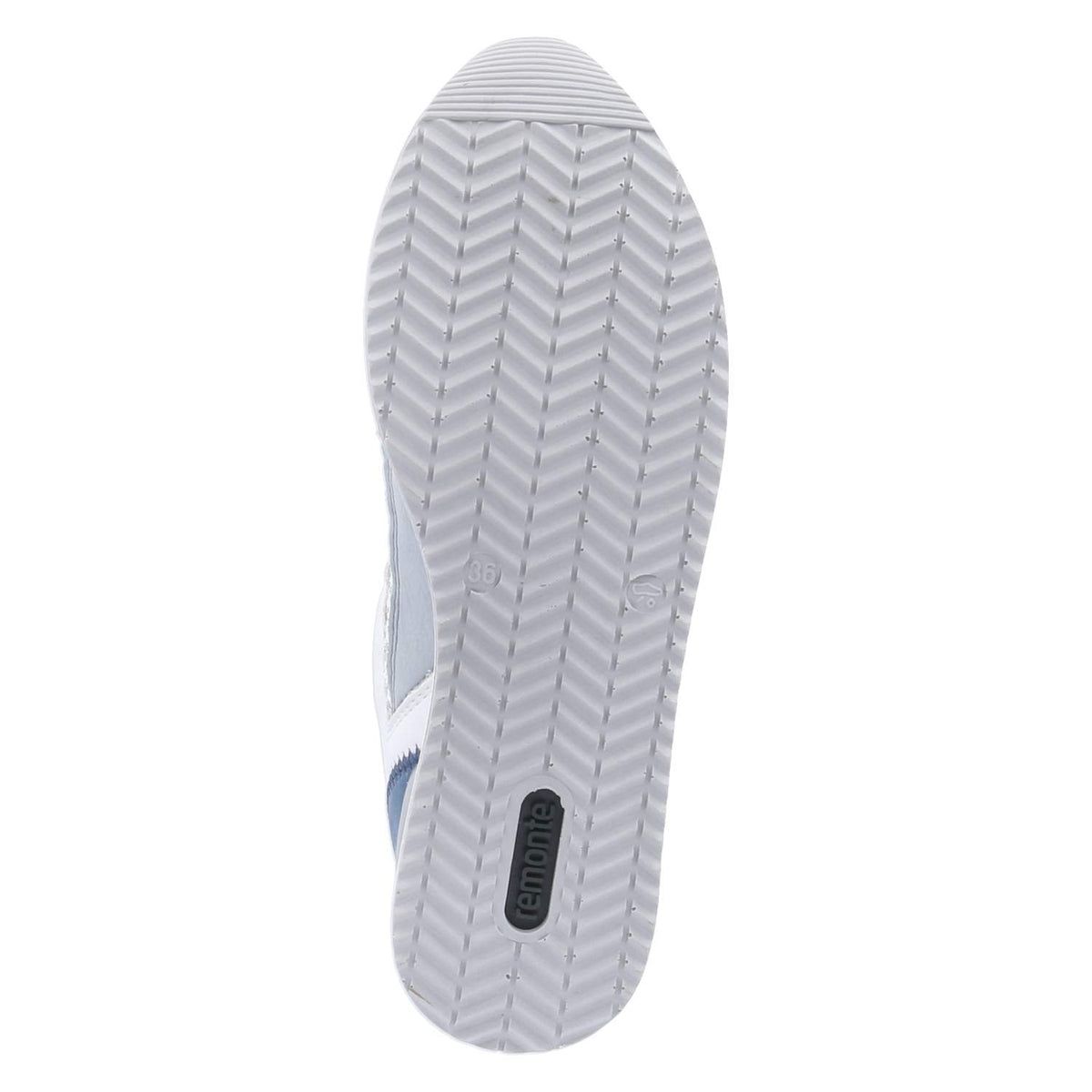 Plateau-Sneaker Weiß