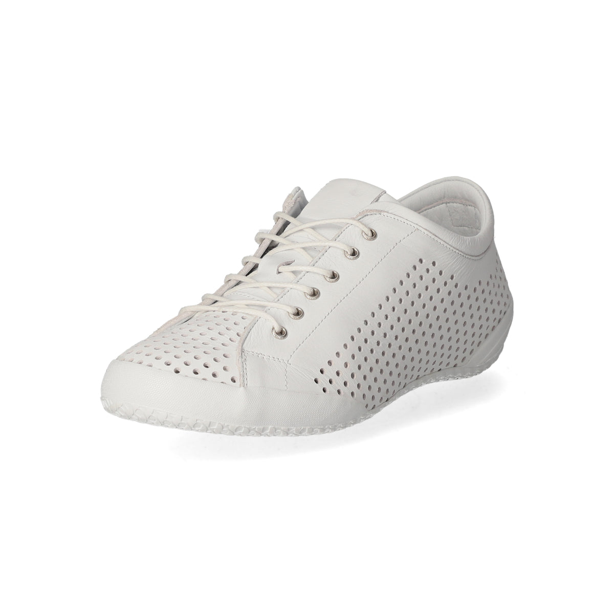 Halbschuhe Weiß