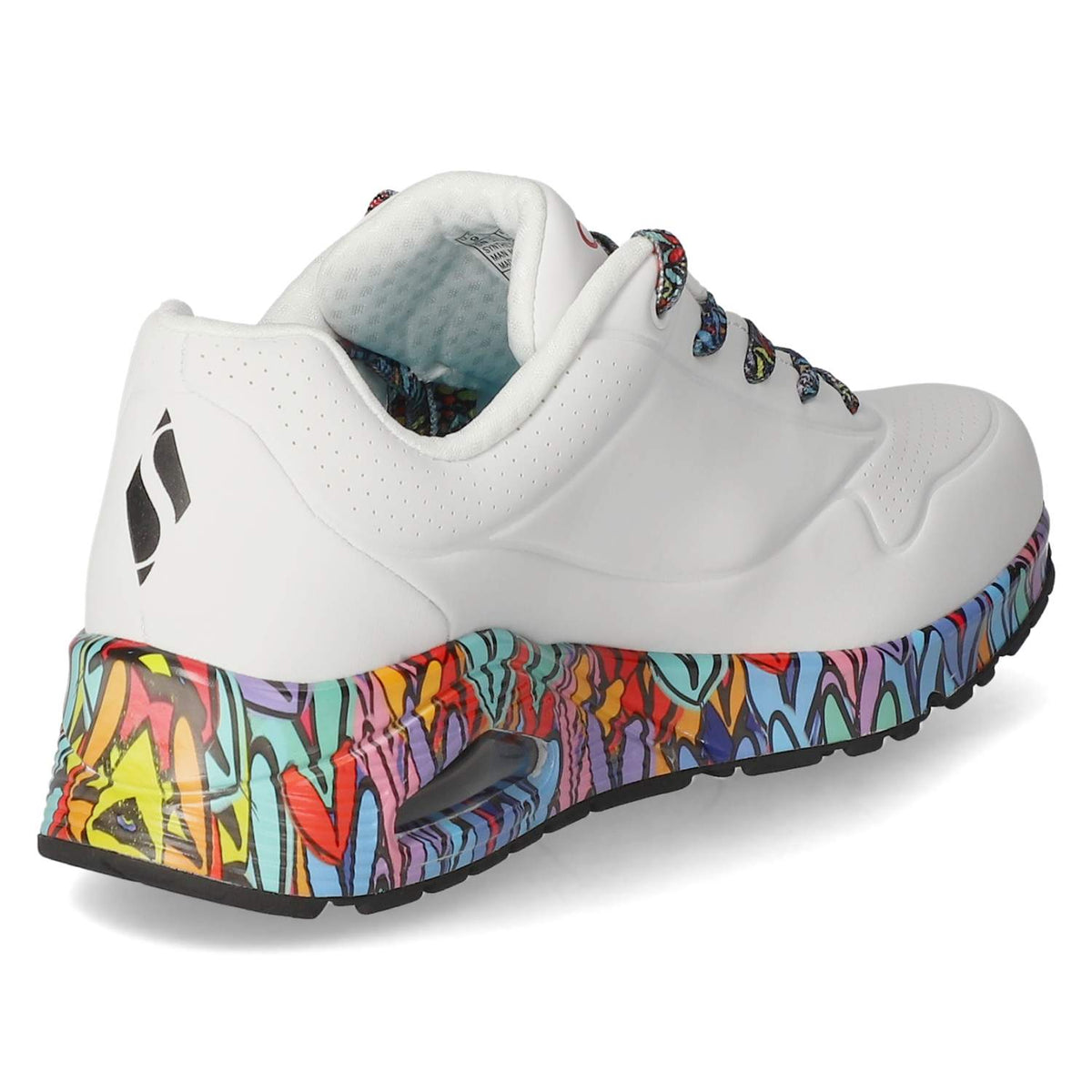 Low Sneaker RAVAGED LOVE Weiß