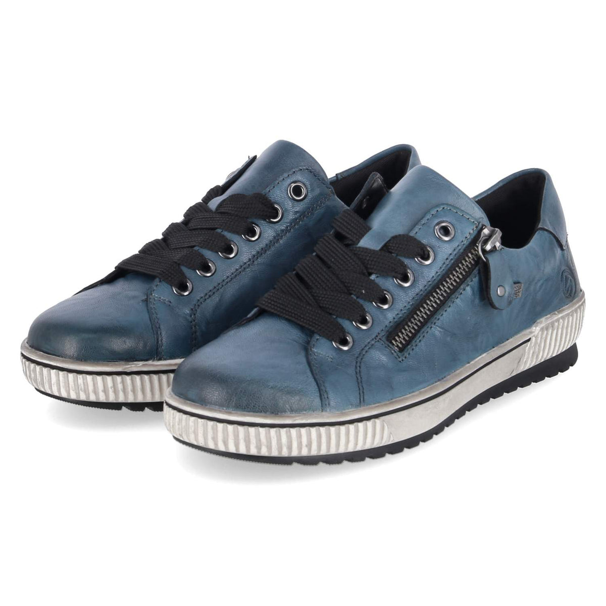 Halbschuhe Blau