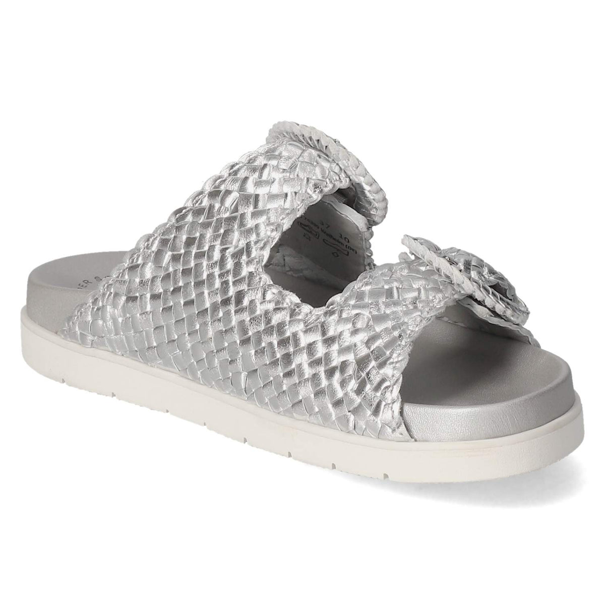 Pantoletten JAMESCHA 701 Silber