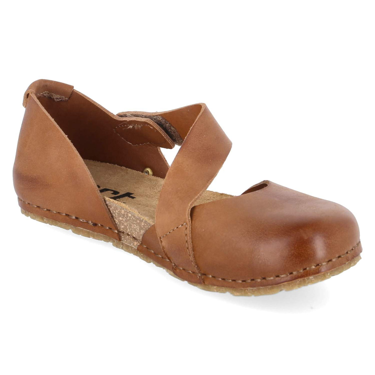 Spangenballerinas CRETA Braun