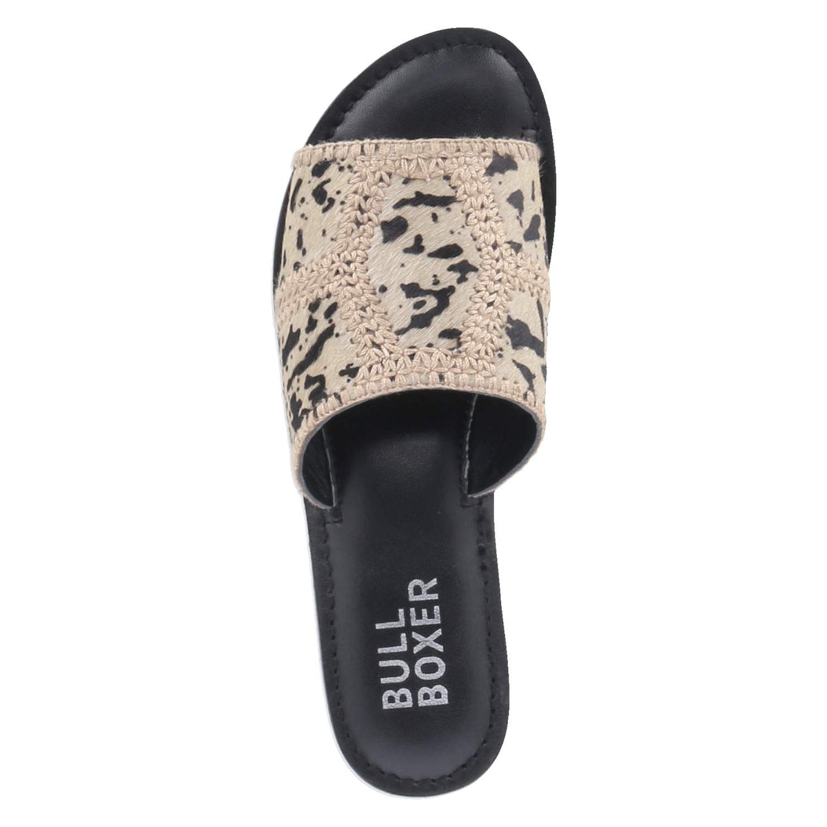 Pantoletten Beige