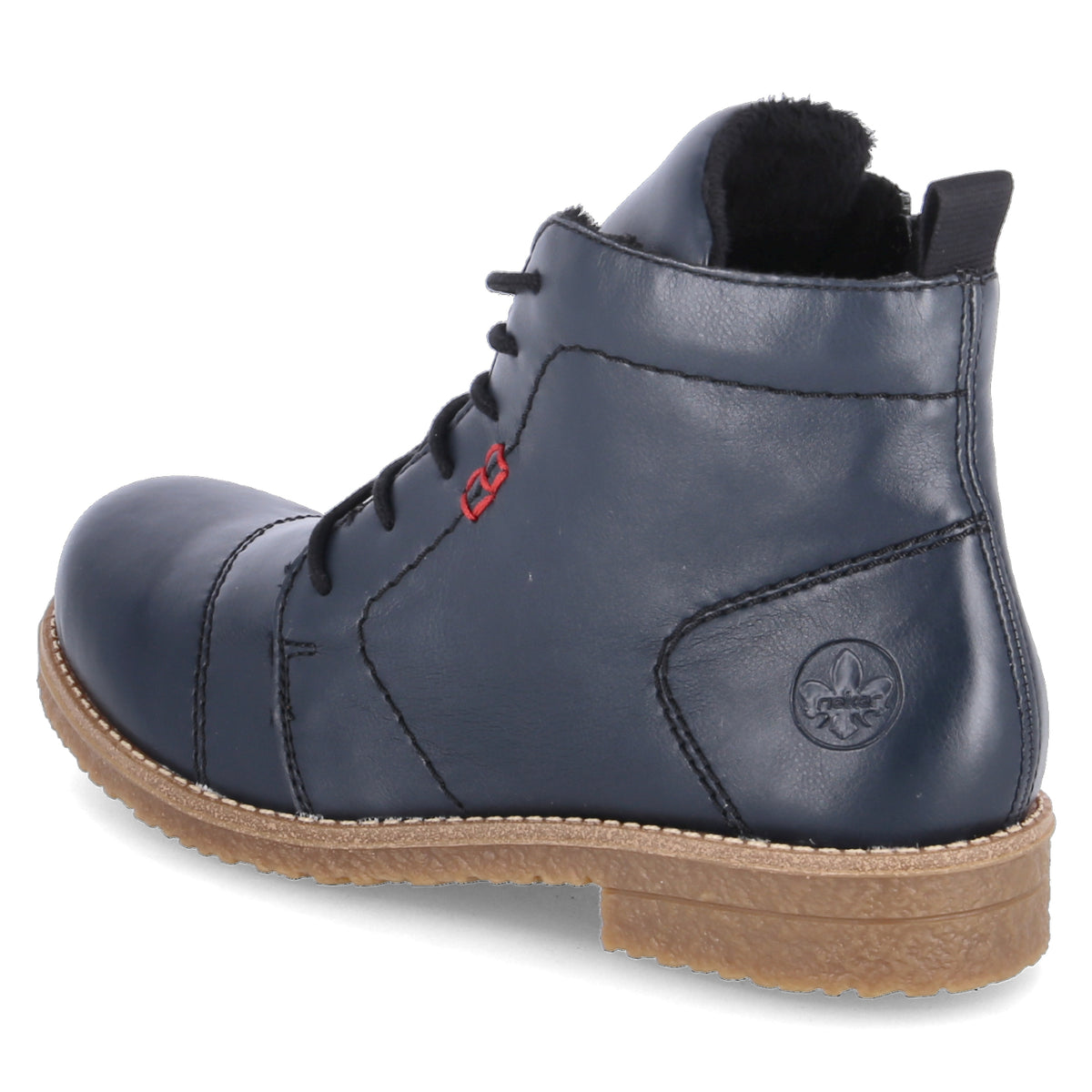 Schnürstiefeletten Blau