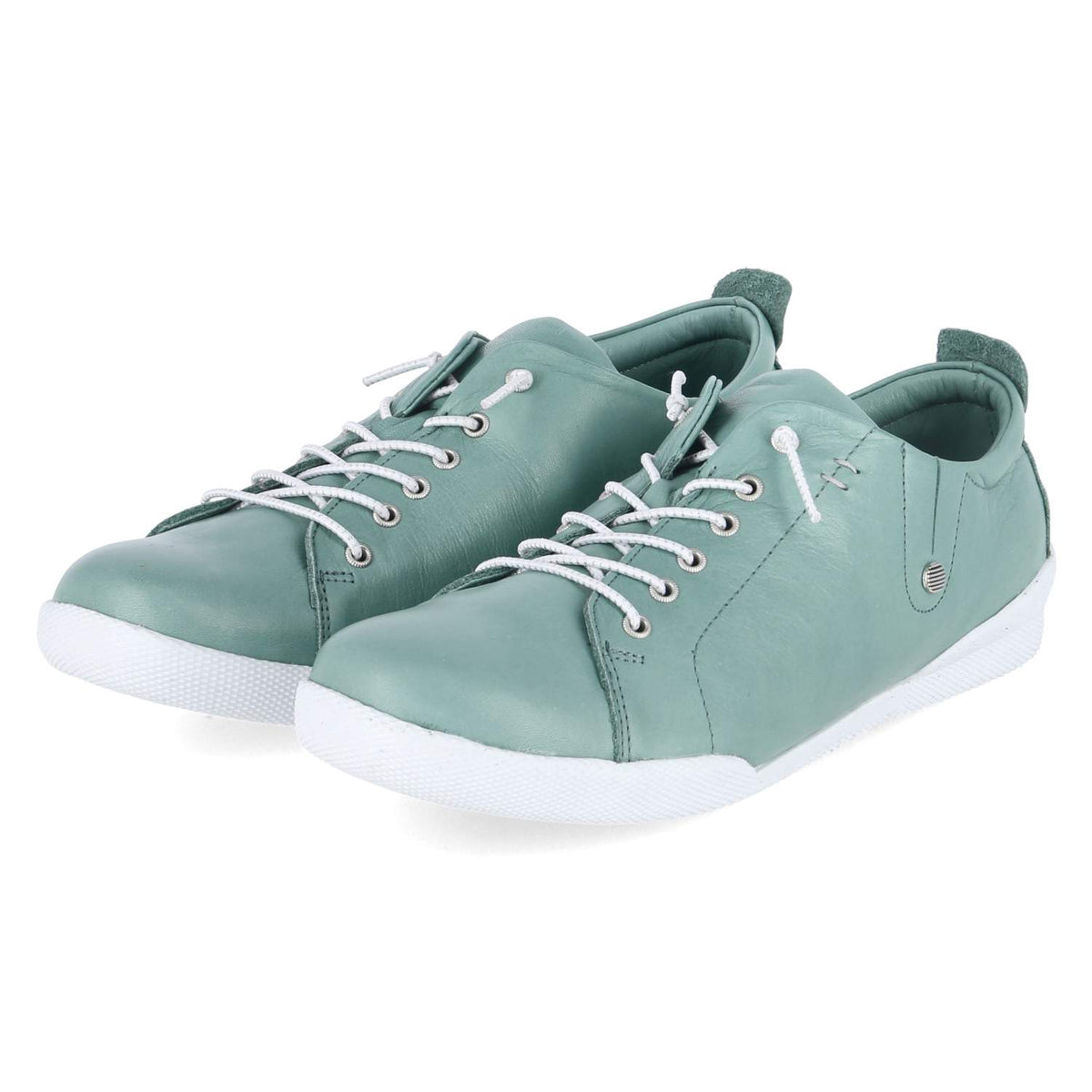 Halbschuhe Grün