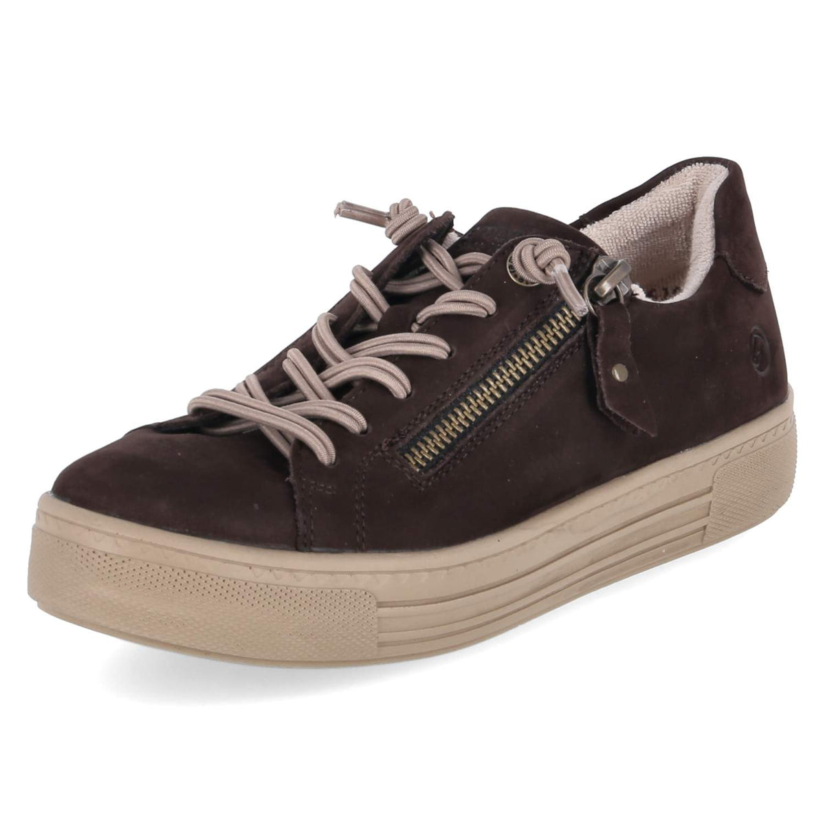 Halbschuhe Braun