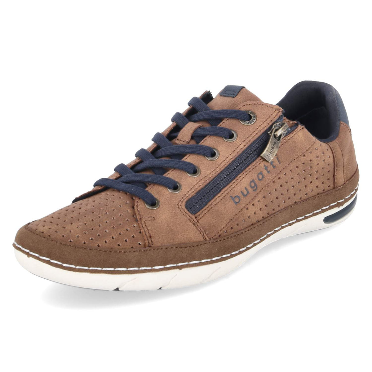 Halbschuhe Braun
