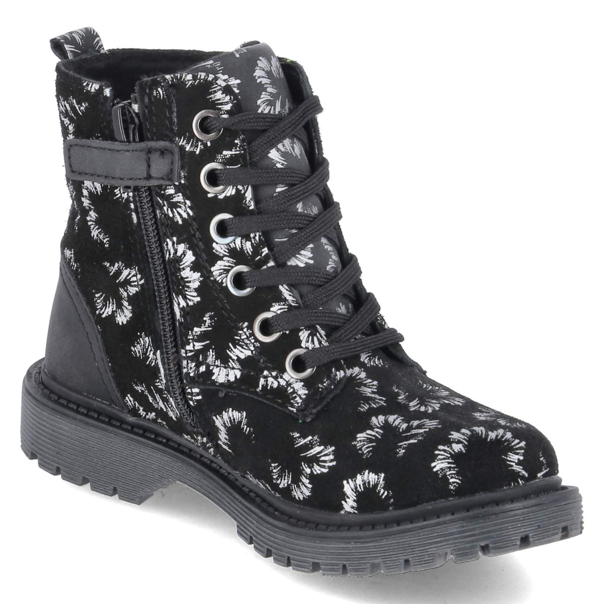 Schnürboots MALATI Schwarz