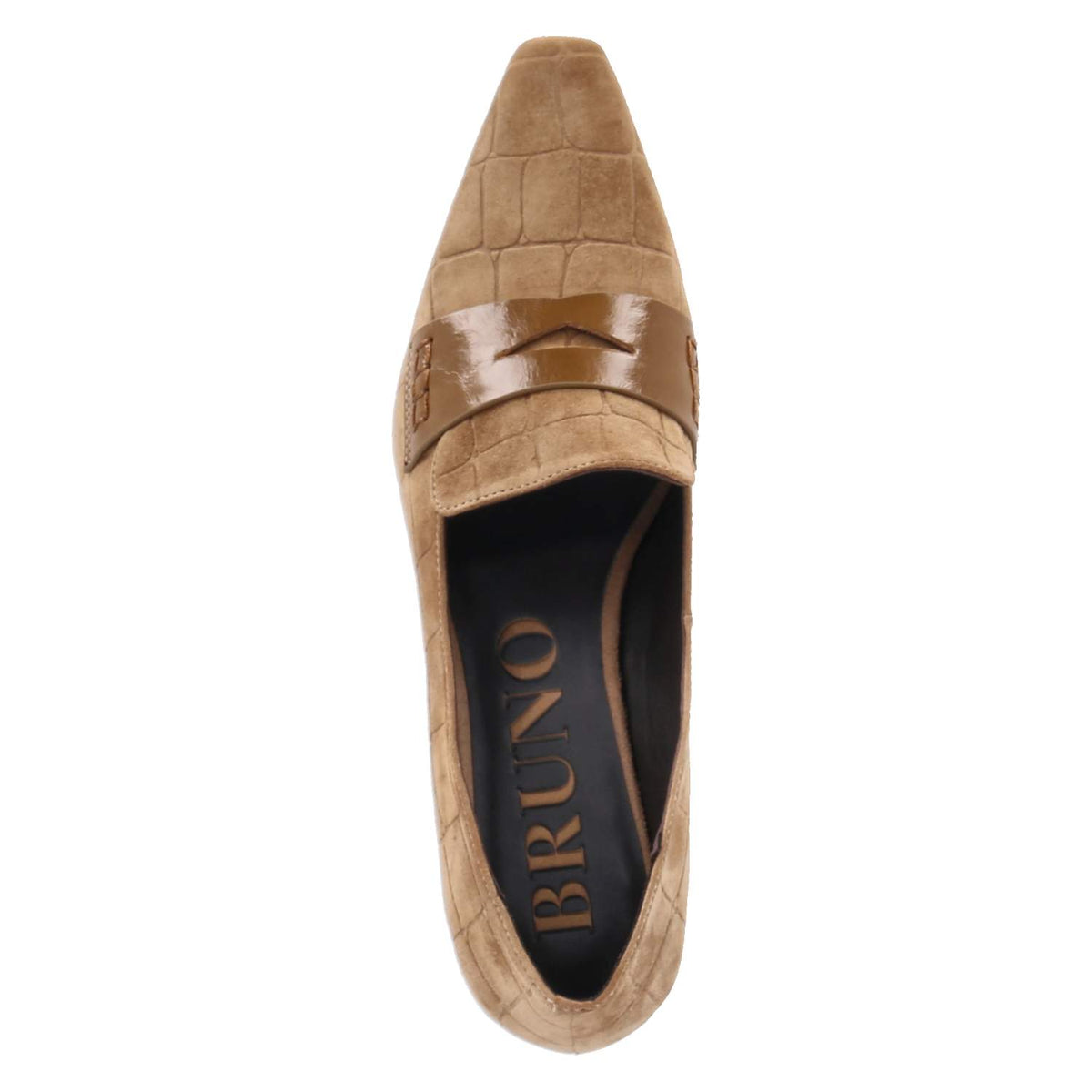 Hochfront-Pumps Braun