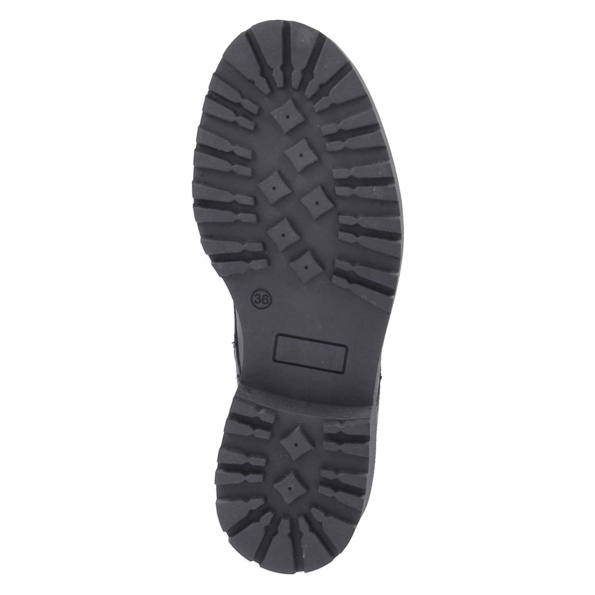 Schnürboots Schwarz