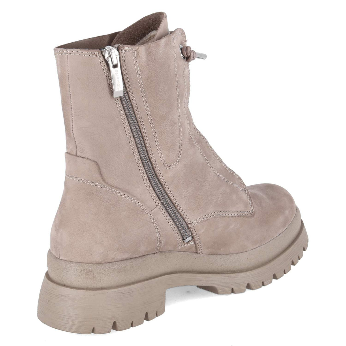 Schnürboots Taupe