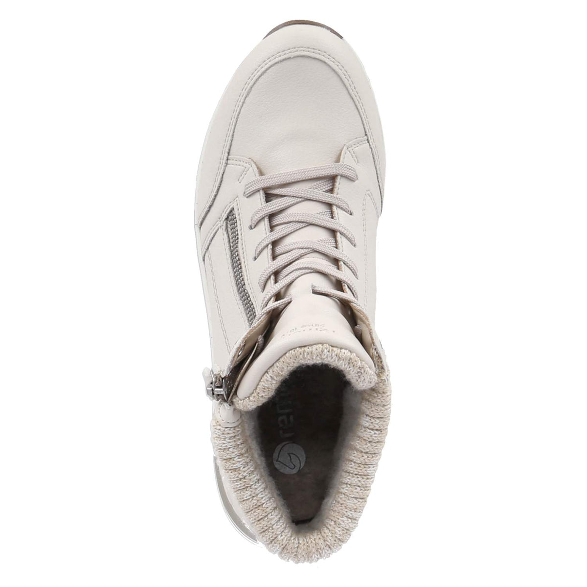 High Sneaker Beige