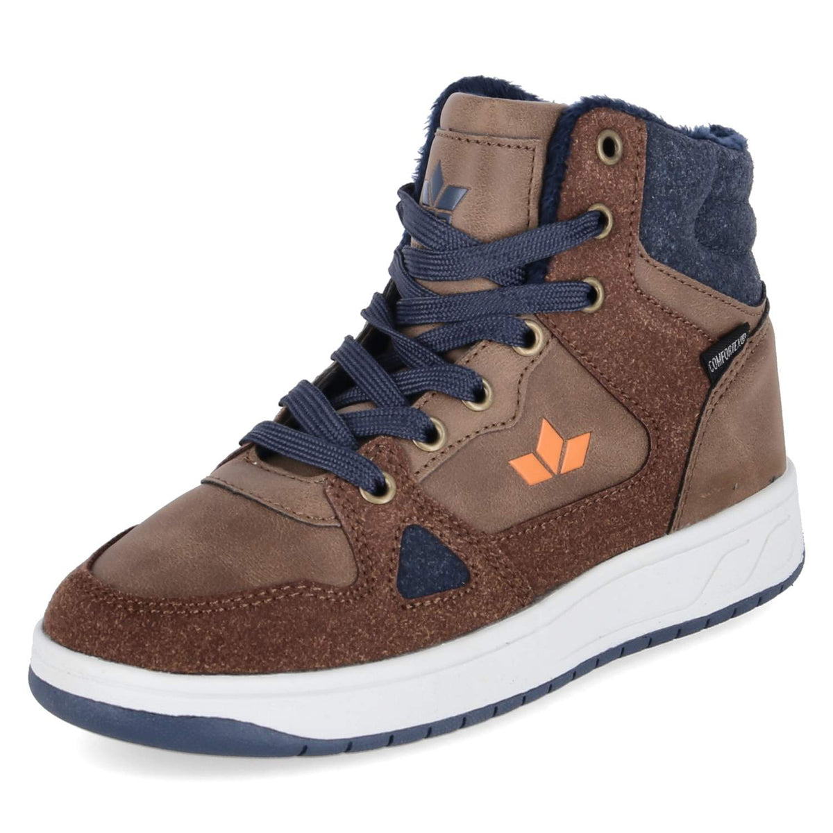 High Sneaker COLDEN Braun