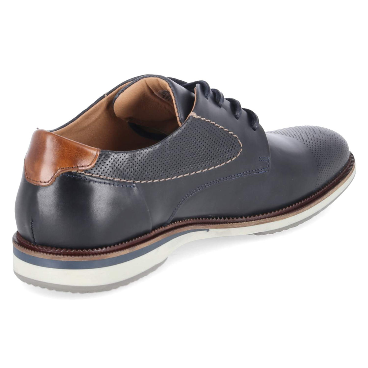 Halbschuhe Blau