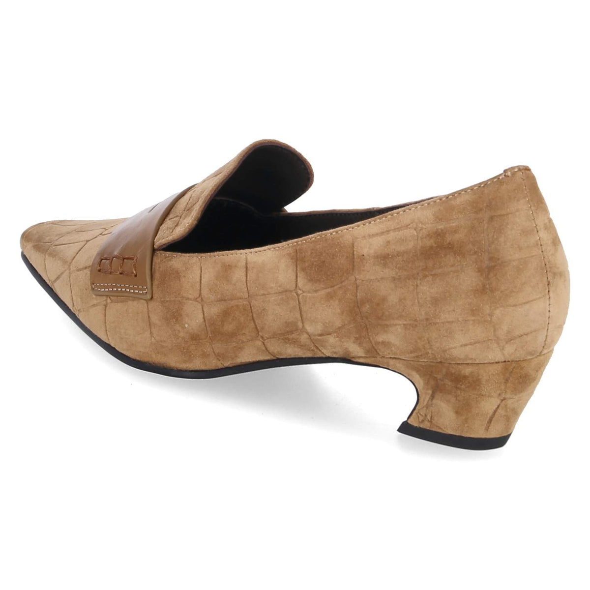 Hochfront-Pumps Braun