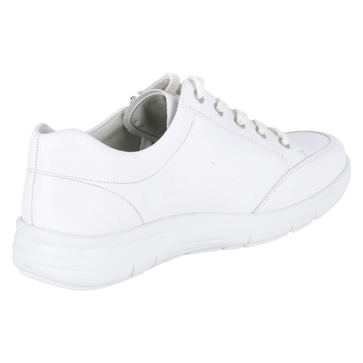 Halbschuhe Weiß