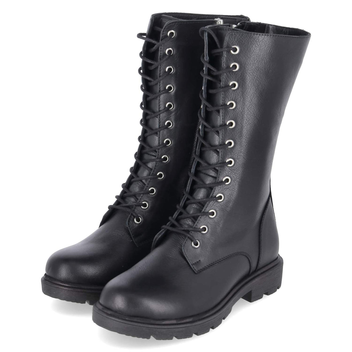 Schnürstiefel Schwarz
