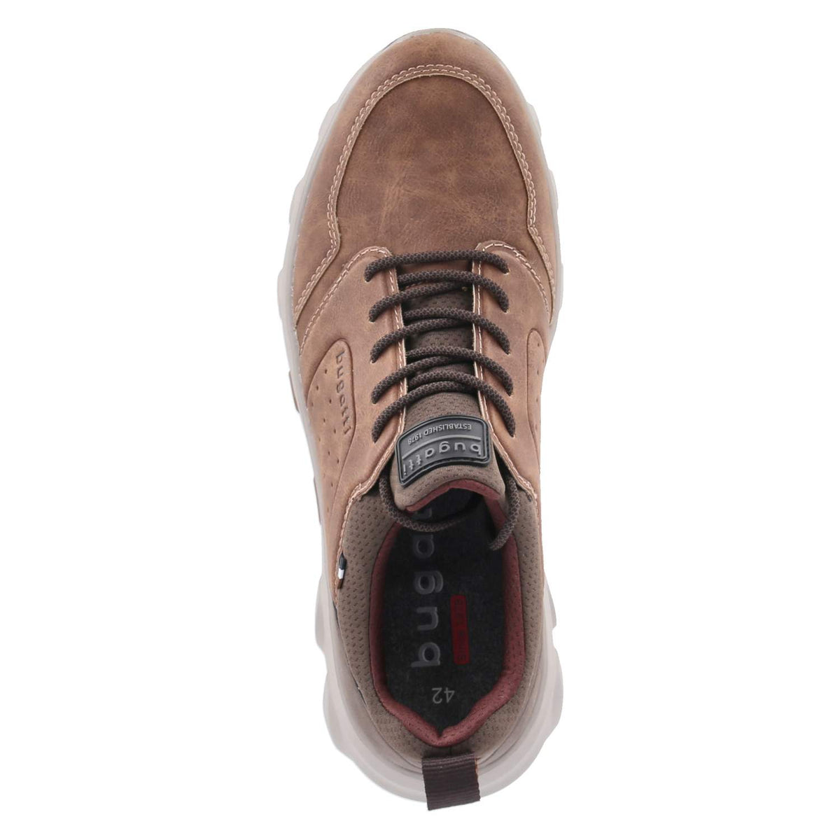 Halbschuhe Braun