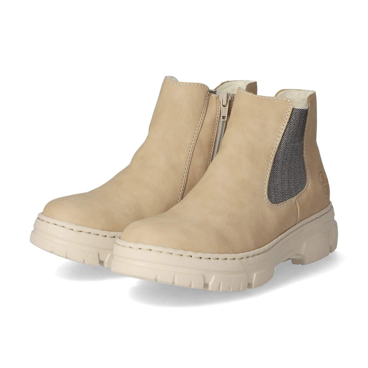 Ankle Boots Beige
