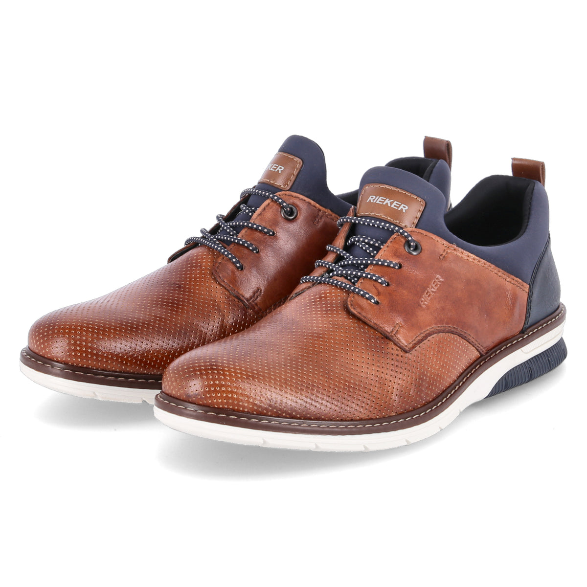 Halbschuhe Braun