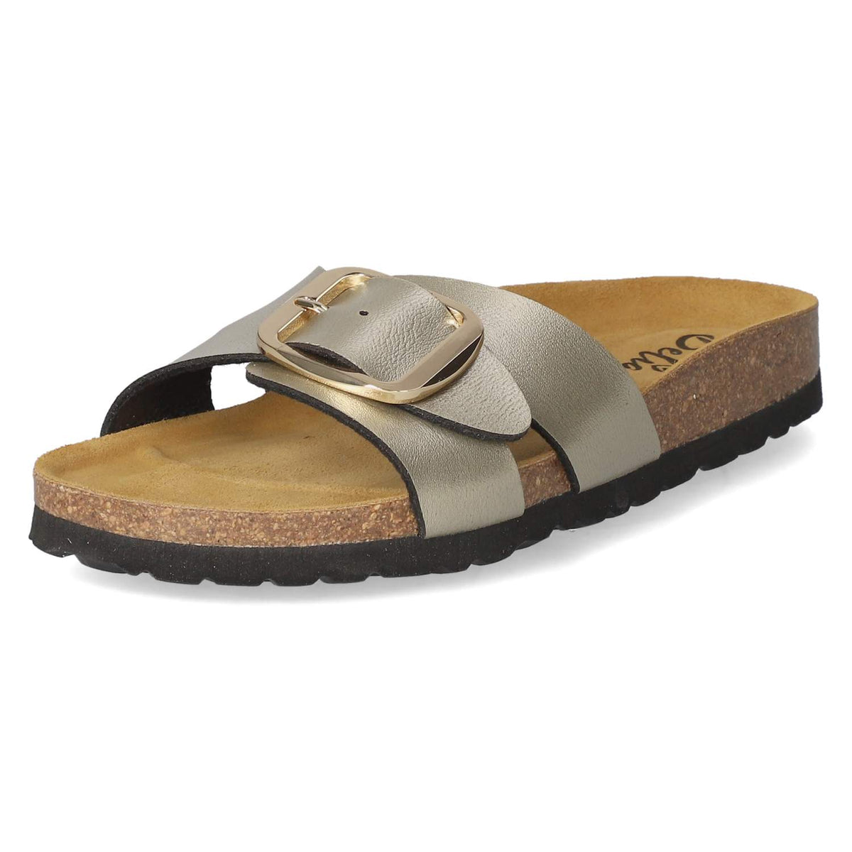 Pantoletten Gold