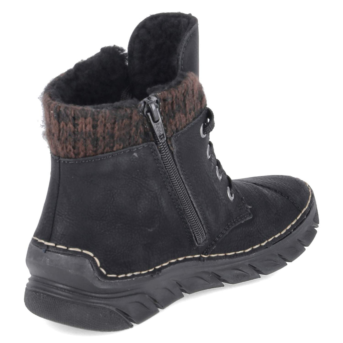 Winterstiefeletten Schwarz