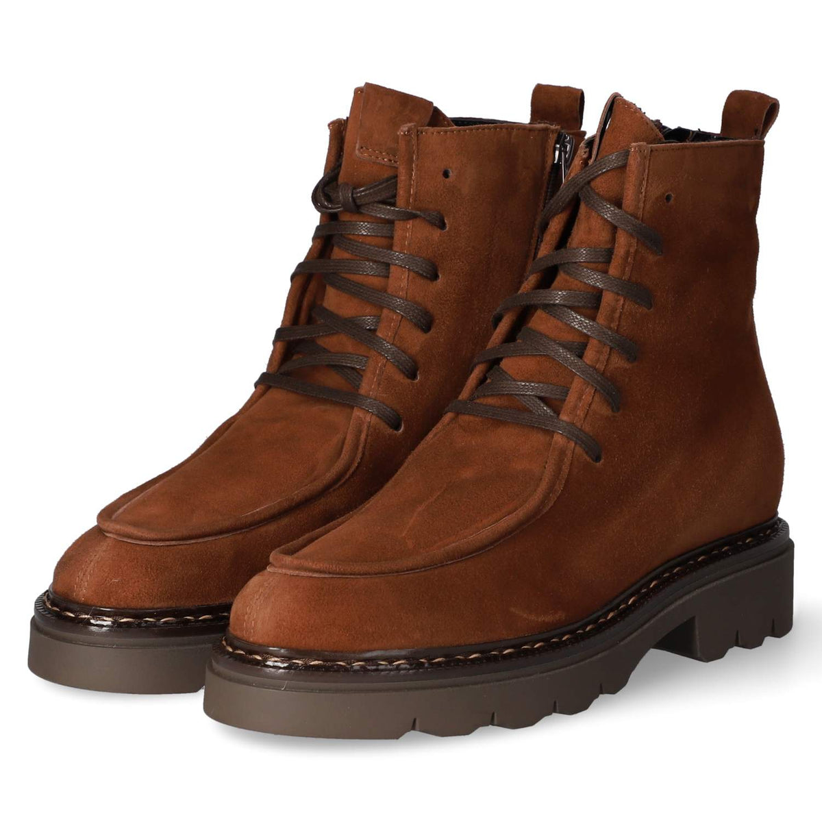 Schnürboots Braun